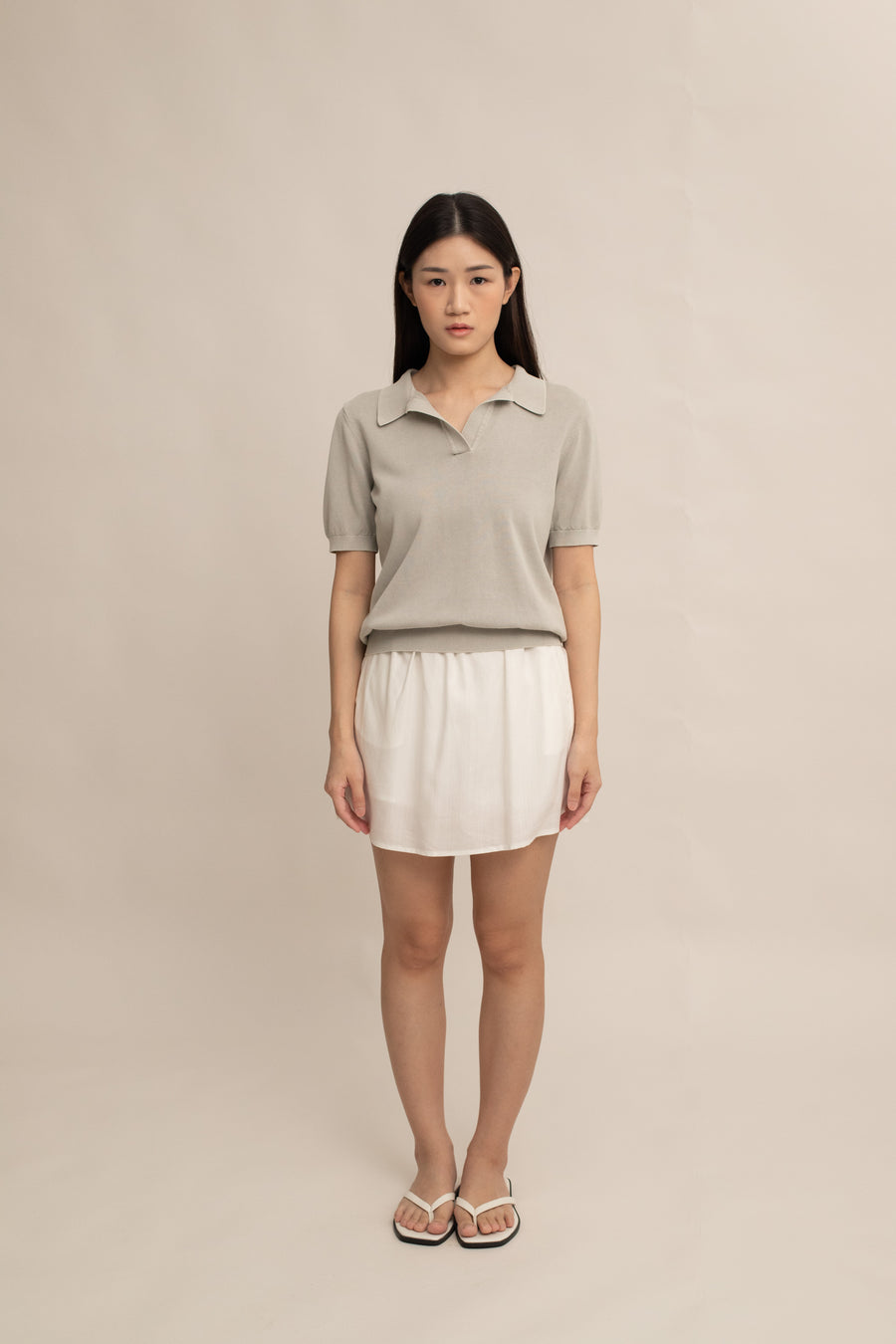 Gemma Linen Mini Skort