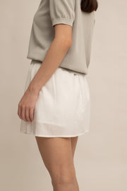 Gemma Linen Mini Skort