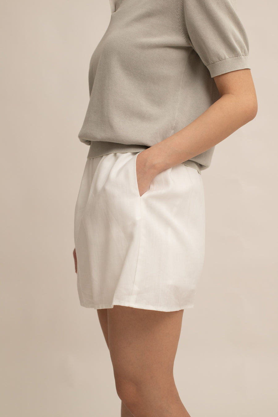 Gemma Linen Mini Skort