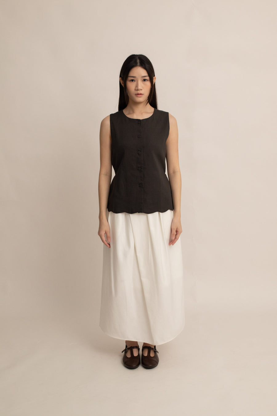 Genevieve Button-Down Top