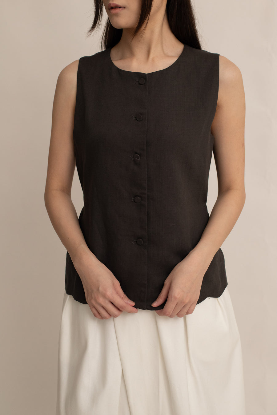 Genevieve Button-Down Top