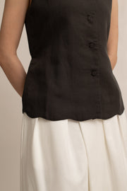 Genevieve Button-Down Top