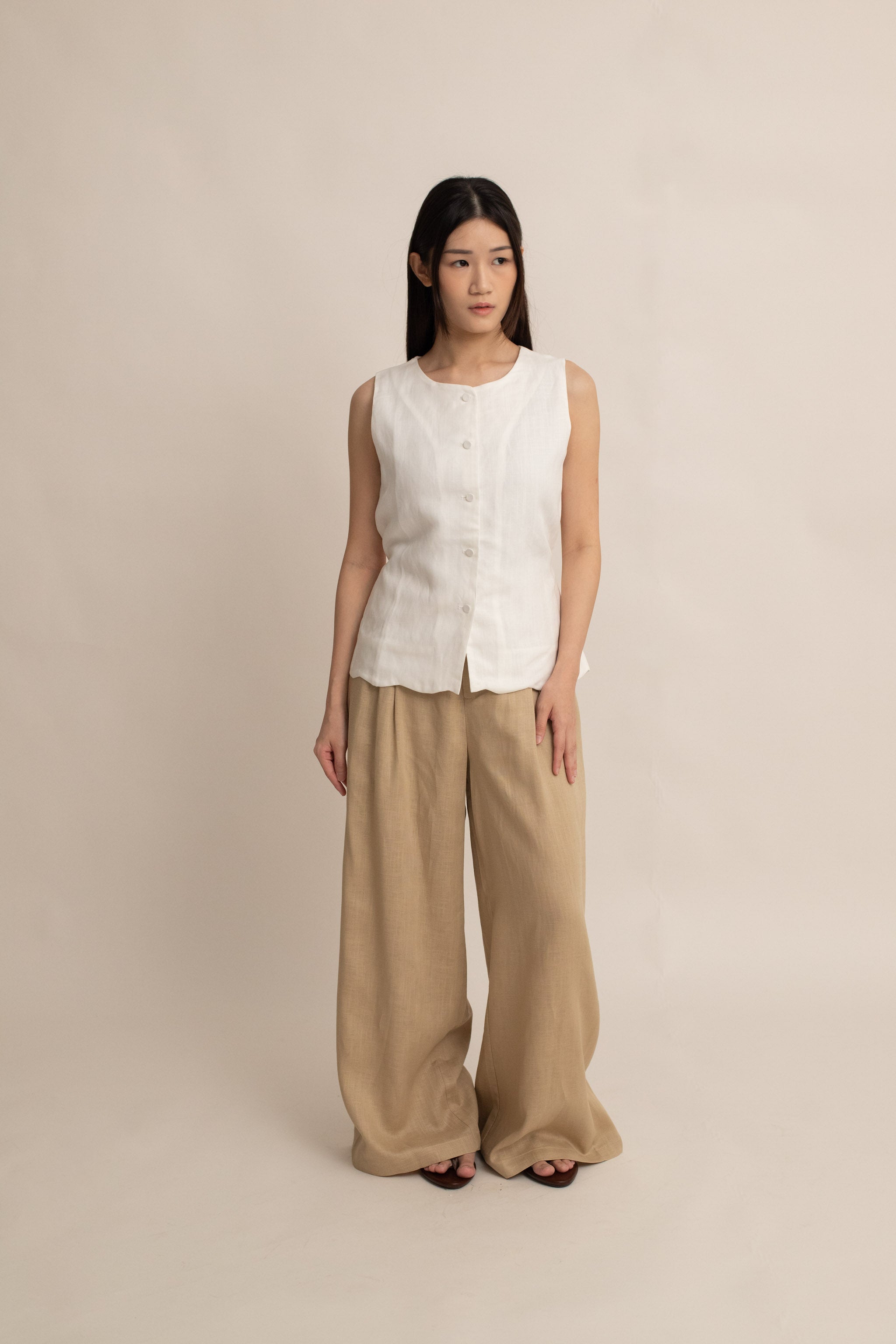 Genevieve Button-Down Top