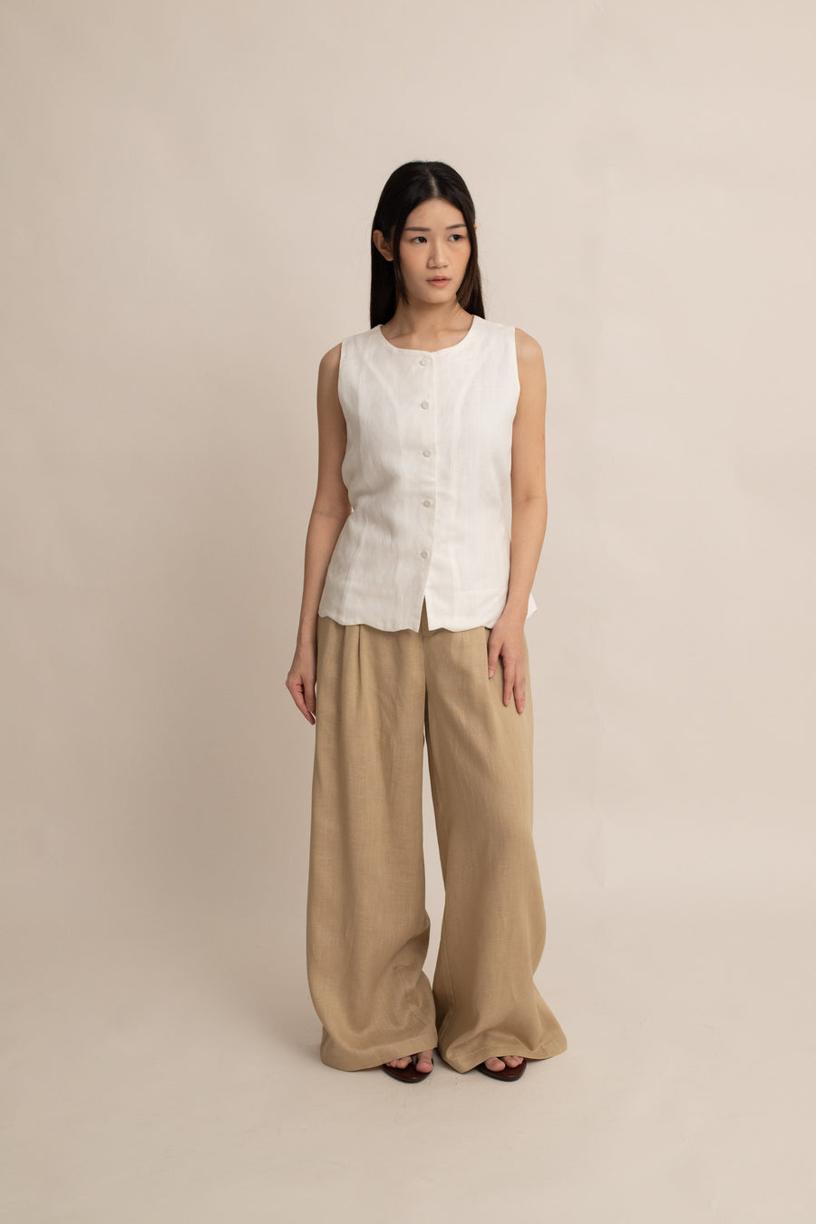 Genevieve Button-Down Top