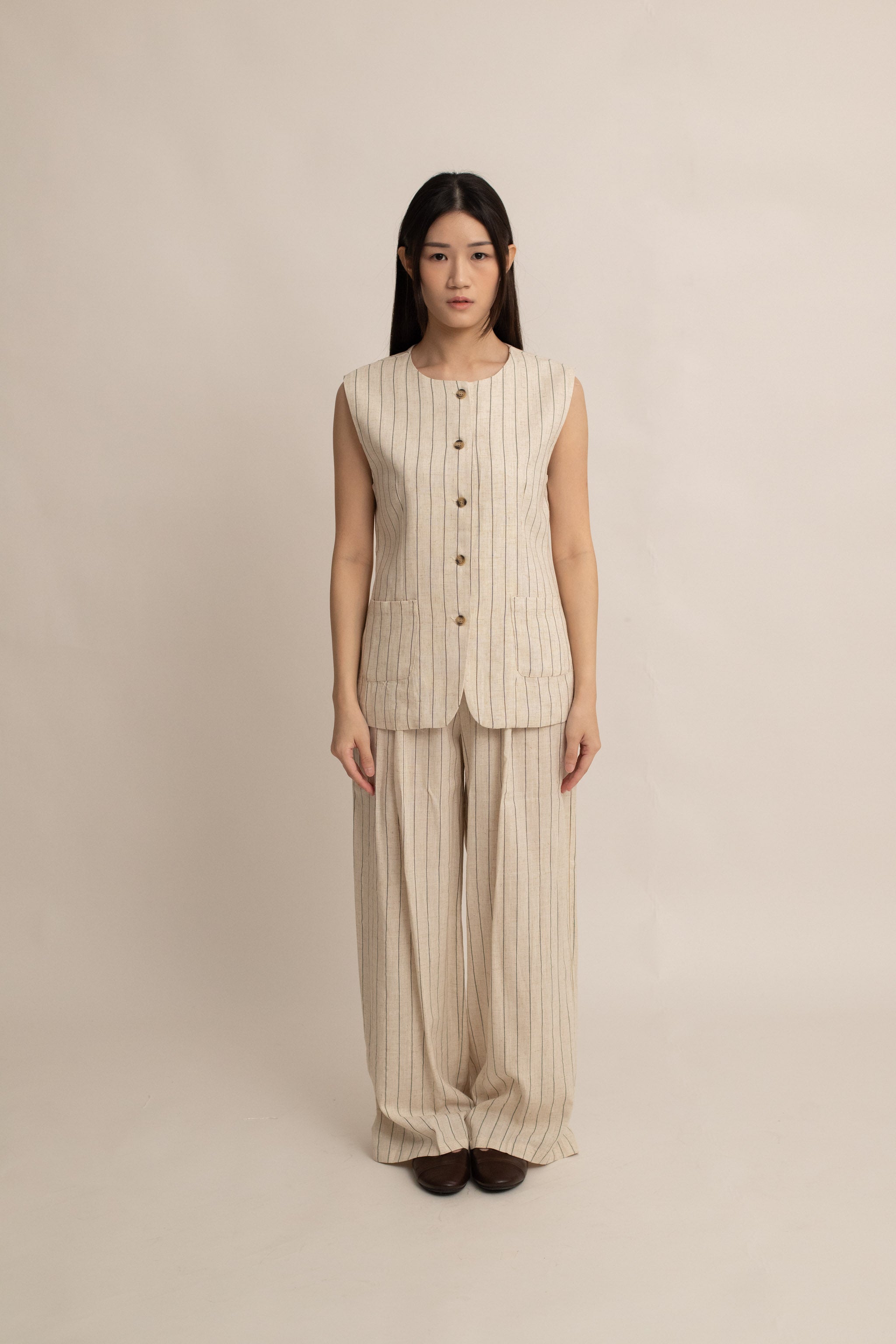 Gwen Linen Set