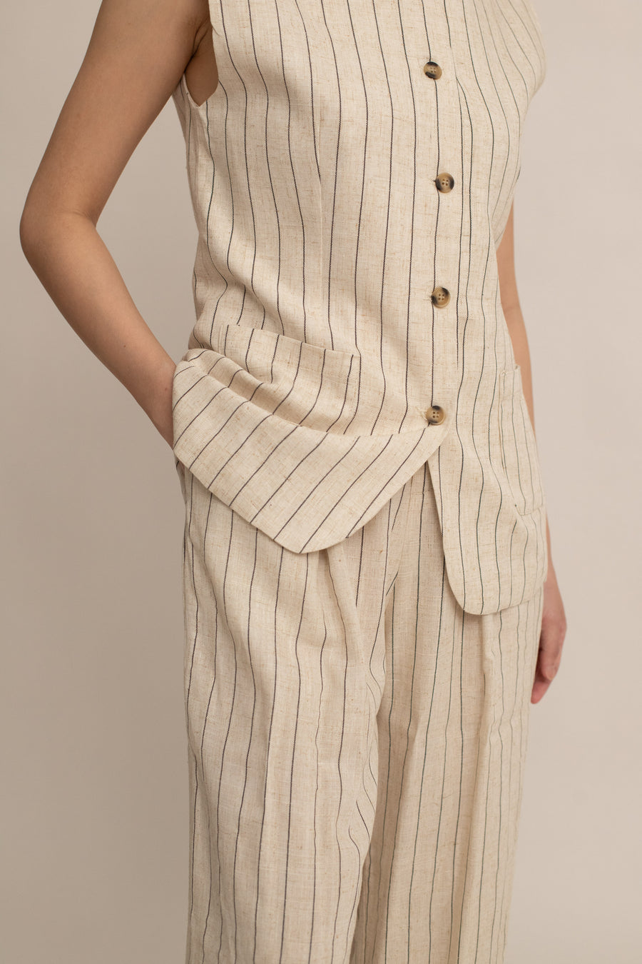 Gwen Linen Set