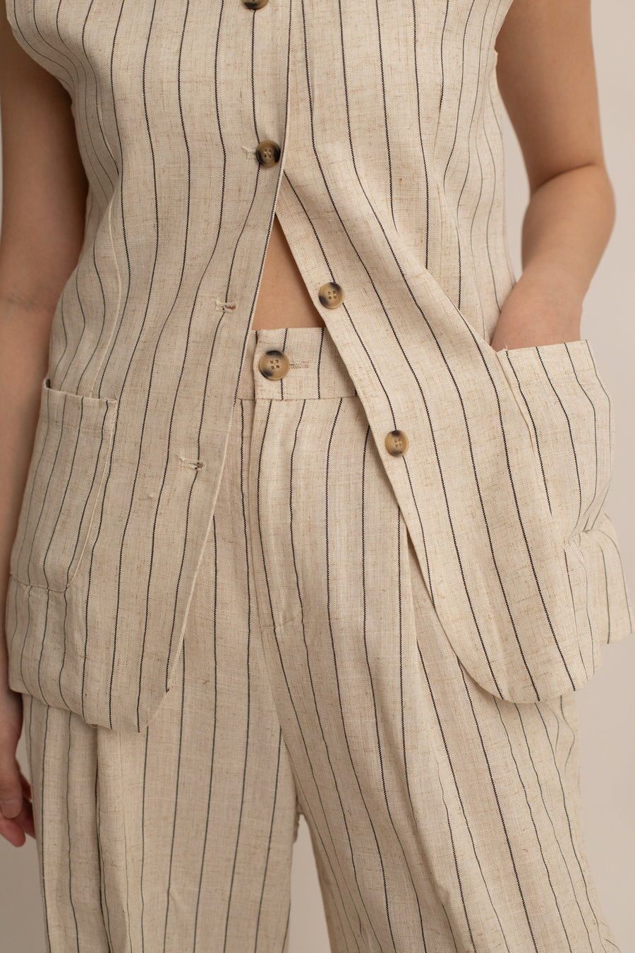 Gwen Linen Set
