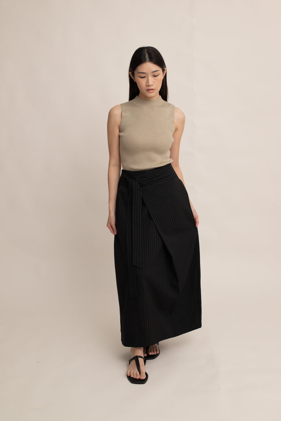Halle Tie-Front Skirt