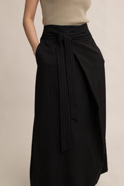 Halle Tie-Front Skirt