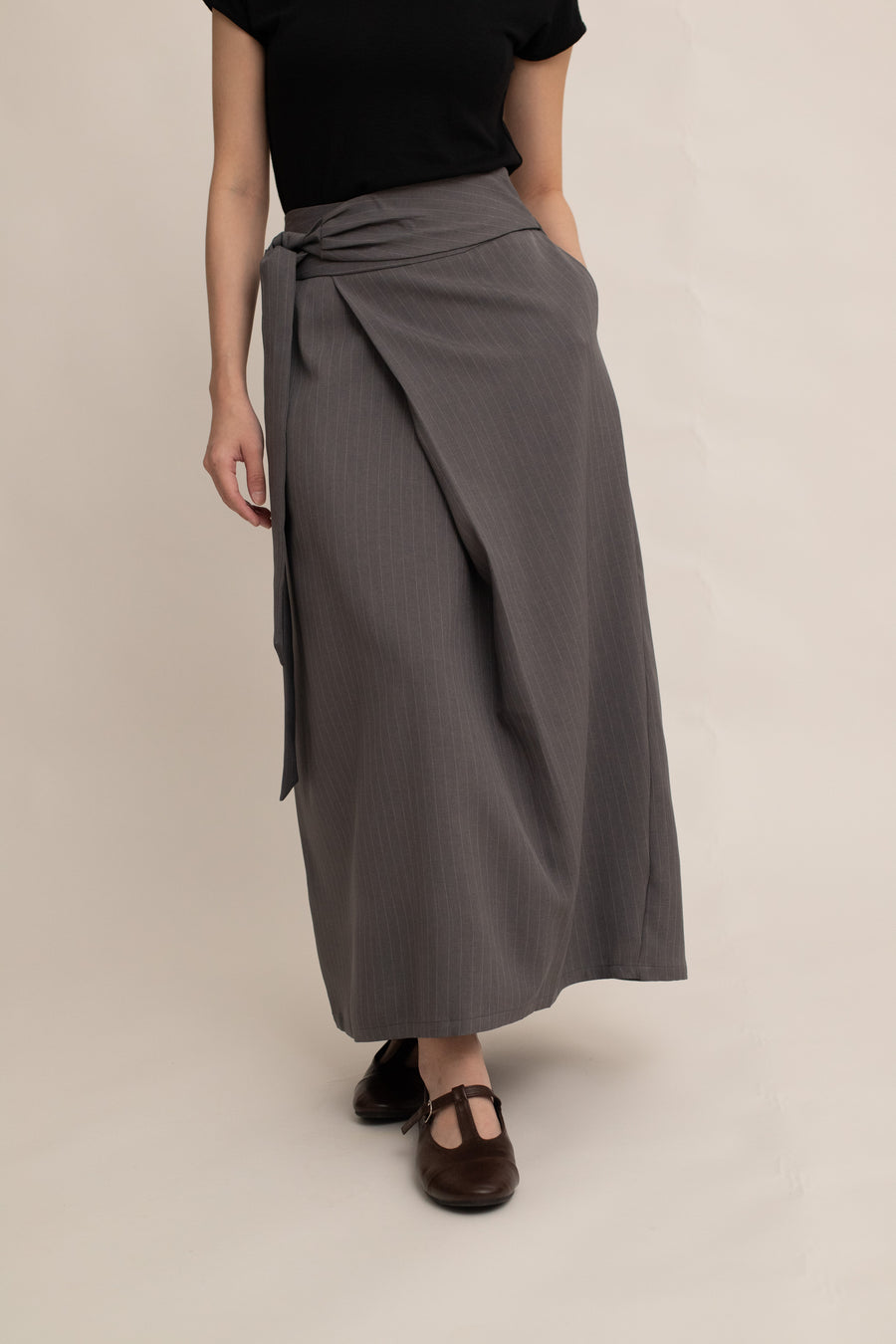 Halle Tie-Front Skirt