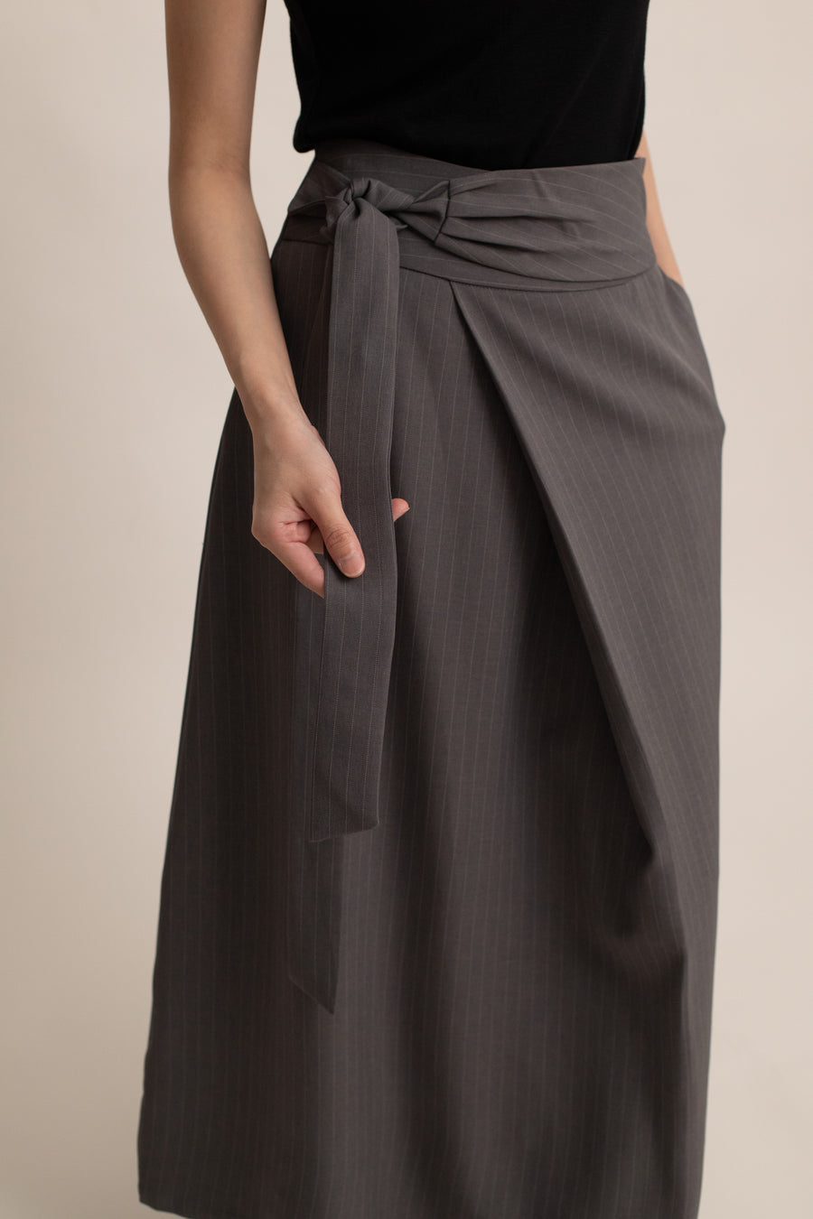 Halle Tie-Front Skirt