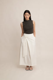 Halle Tie-Front Skirt