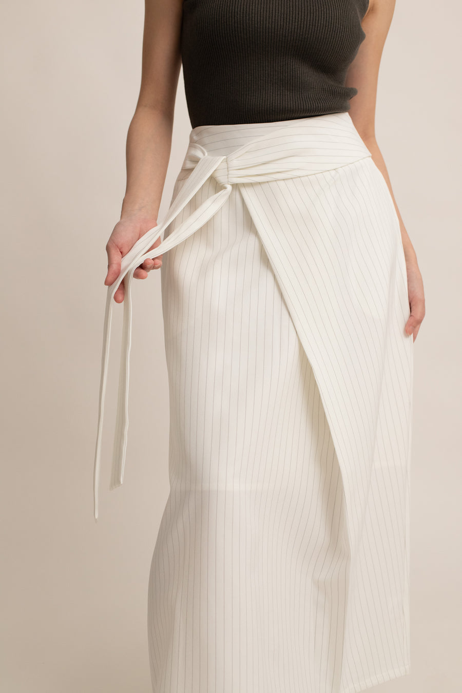 Halle Tie-Front Skirt