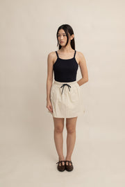 Hannah Drawstring Mini Skirt