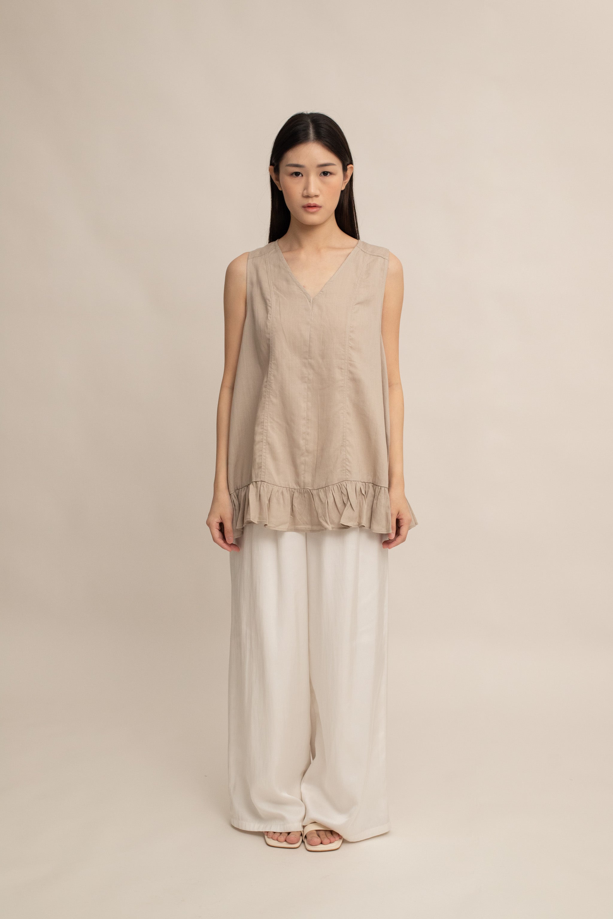 Helena Lace-Up Top