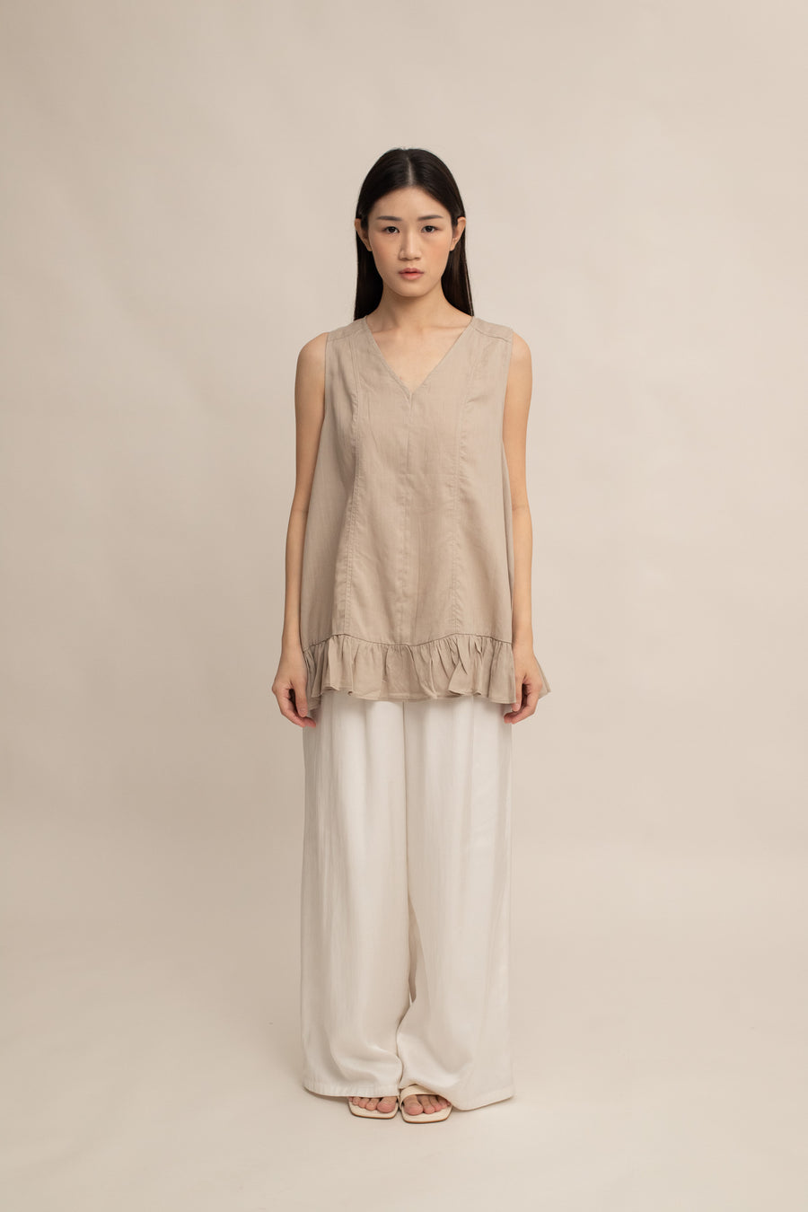Helena Lace-Up Top