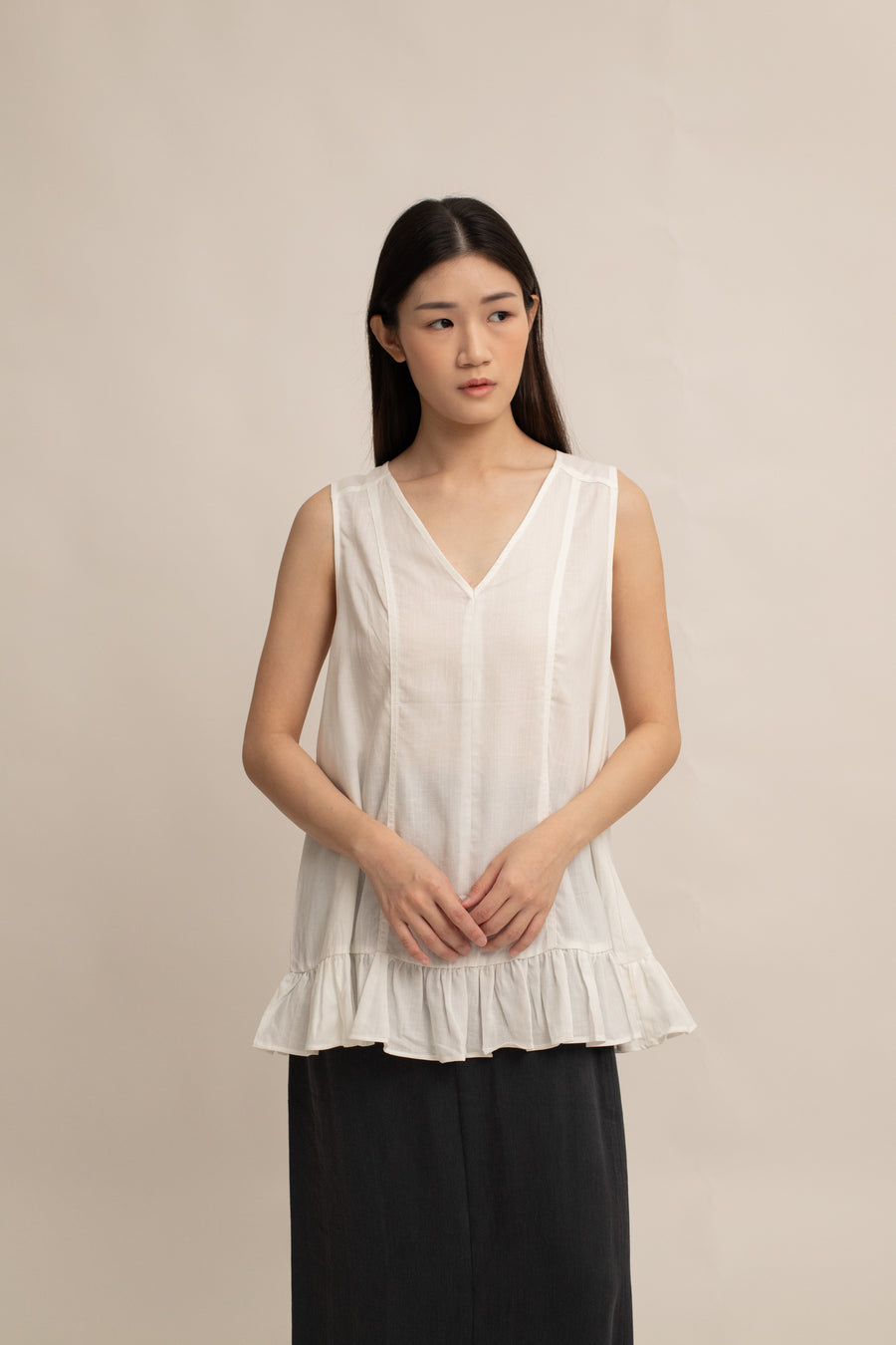 Helena Lace-Up Top