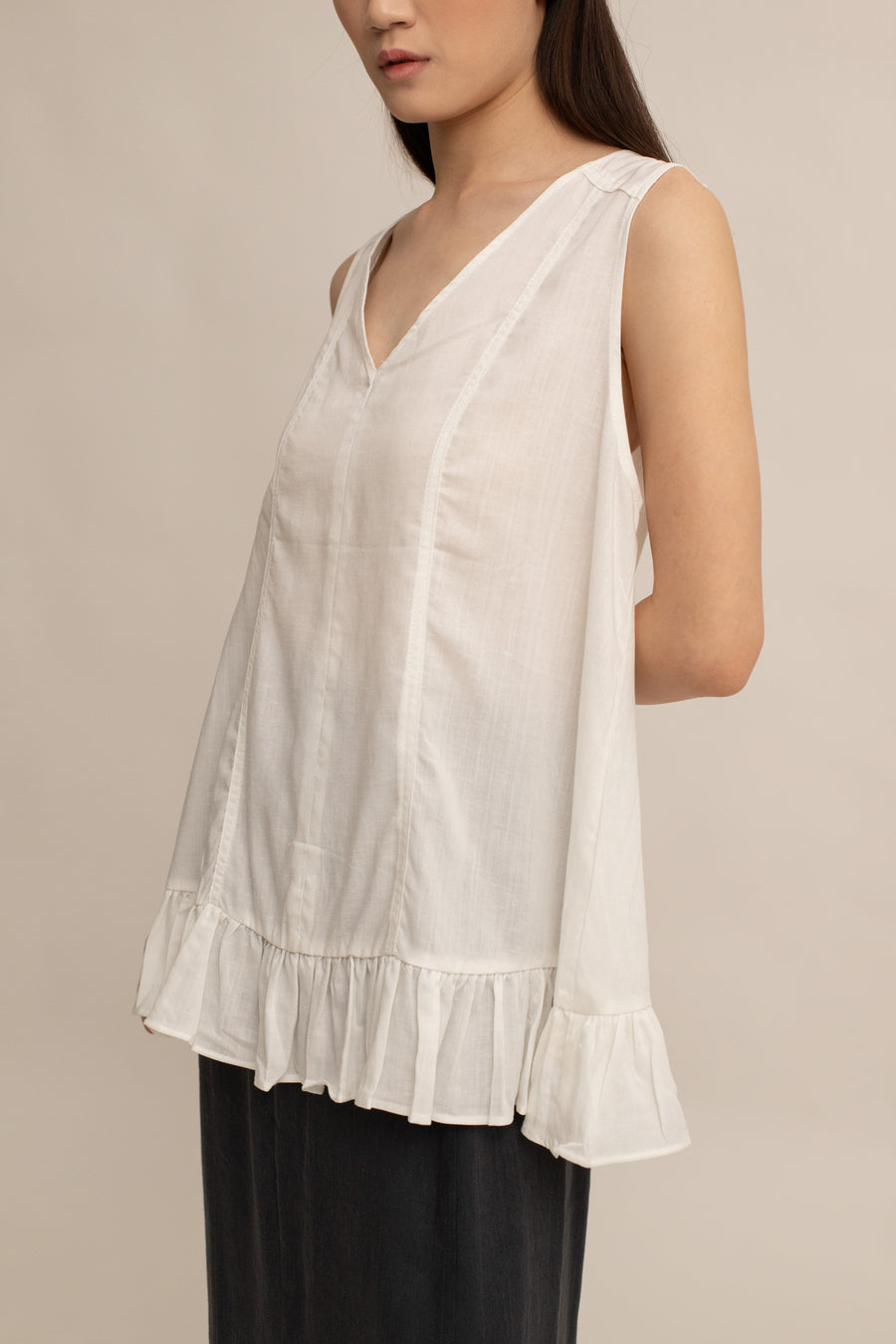 Helena Lace-Up Top