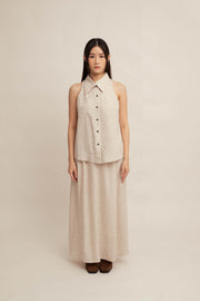 Helene Collar Top