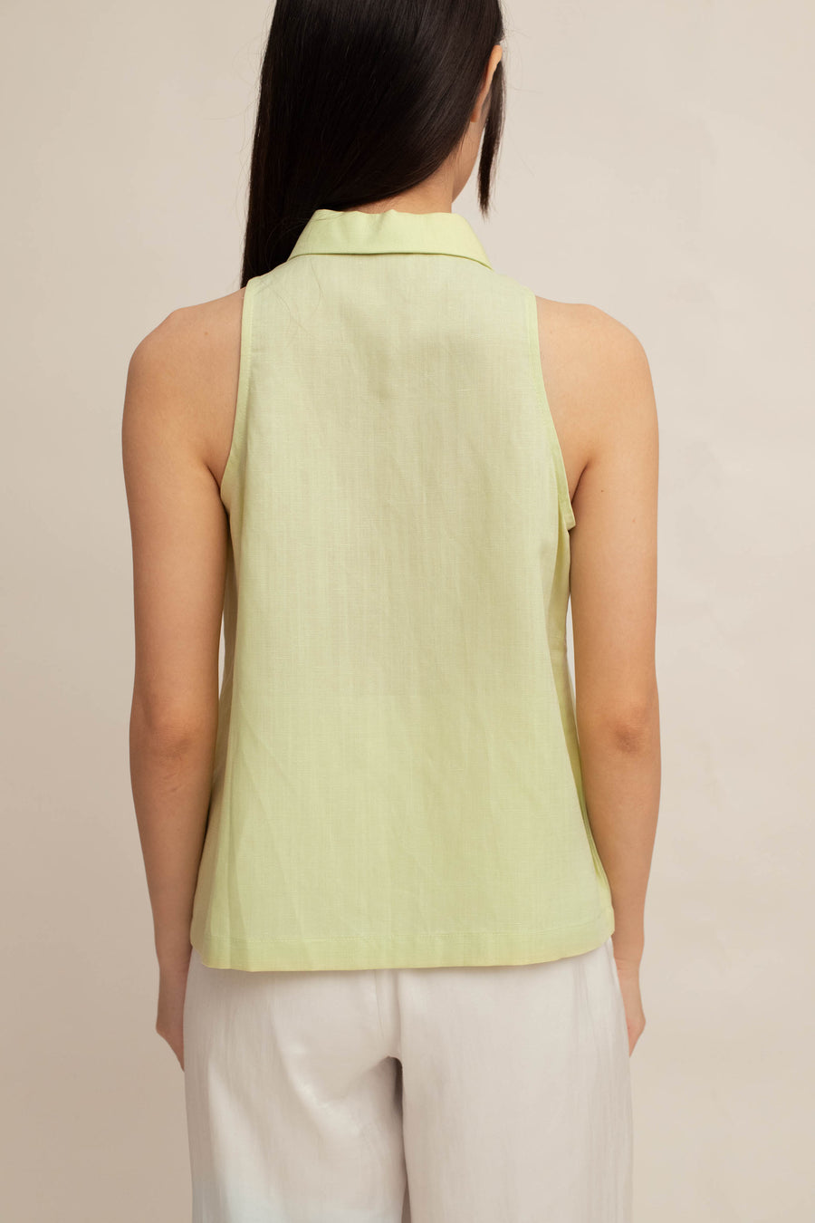 Helene Collar Top