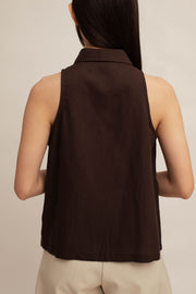 Helene Collar Top