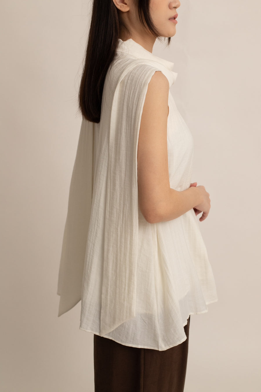 Vanessa Tie-Front Top