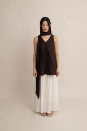 Vanessa Tie-Front Top