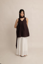 Vanessa Tie-Front Top