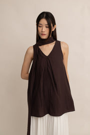 Vanessa Tie-Front Top