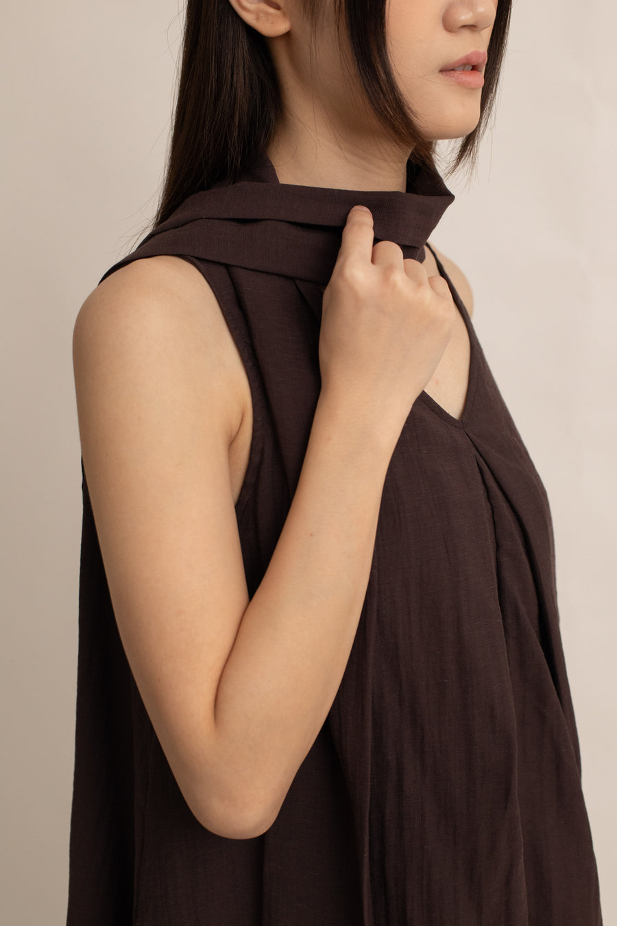 Vanessa Tie-Front Top