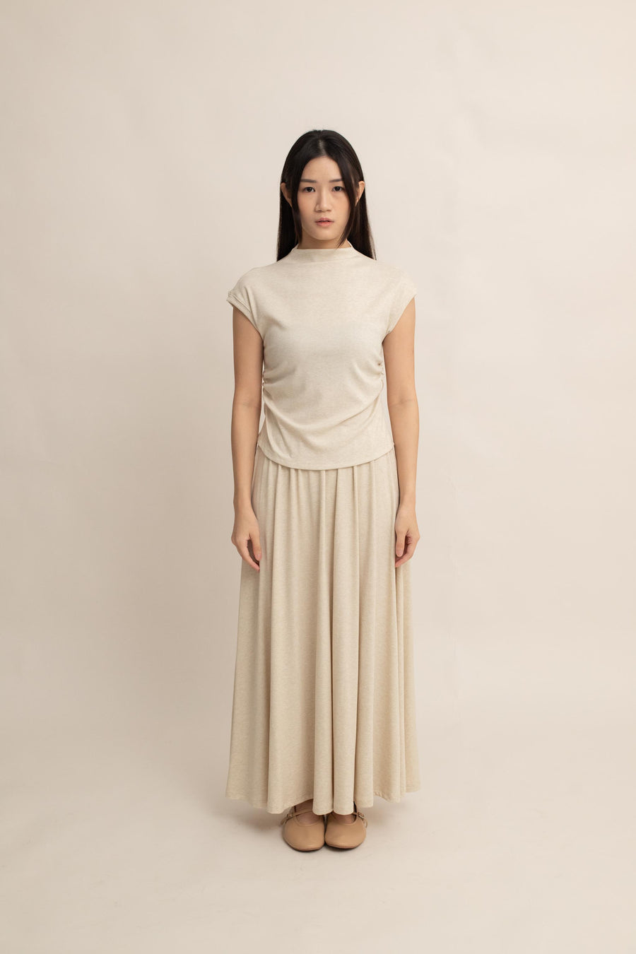 Ines High Neck Top