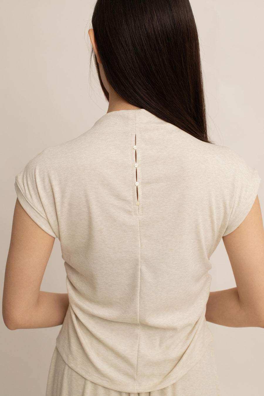 Ines High Neck Top