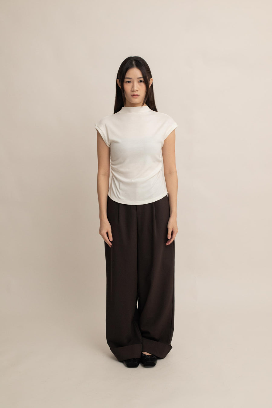 Ines High Neck Top