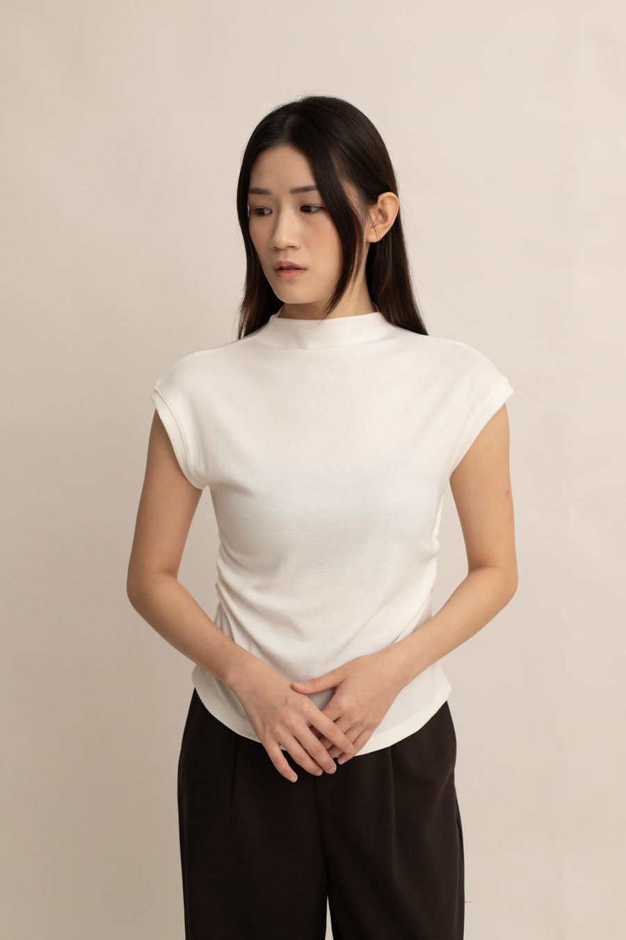 Ines High Neck Top