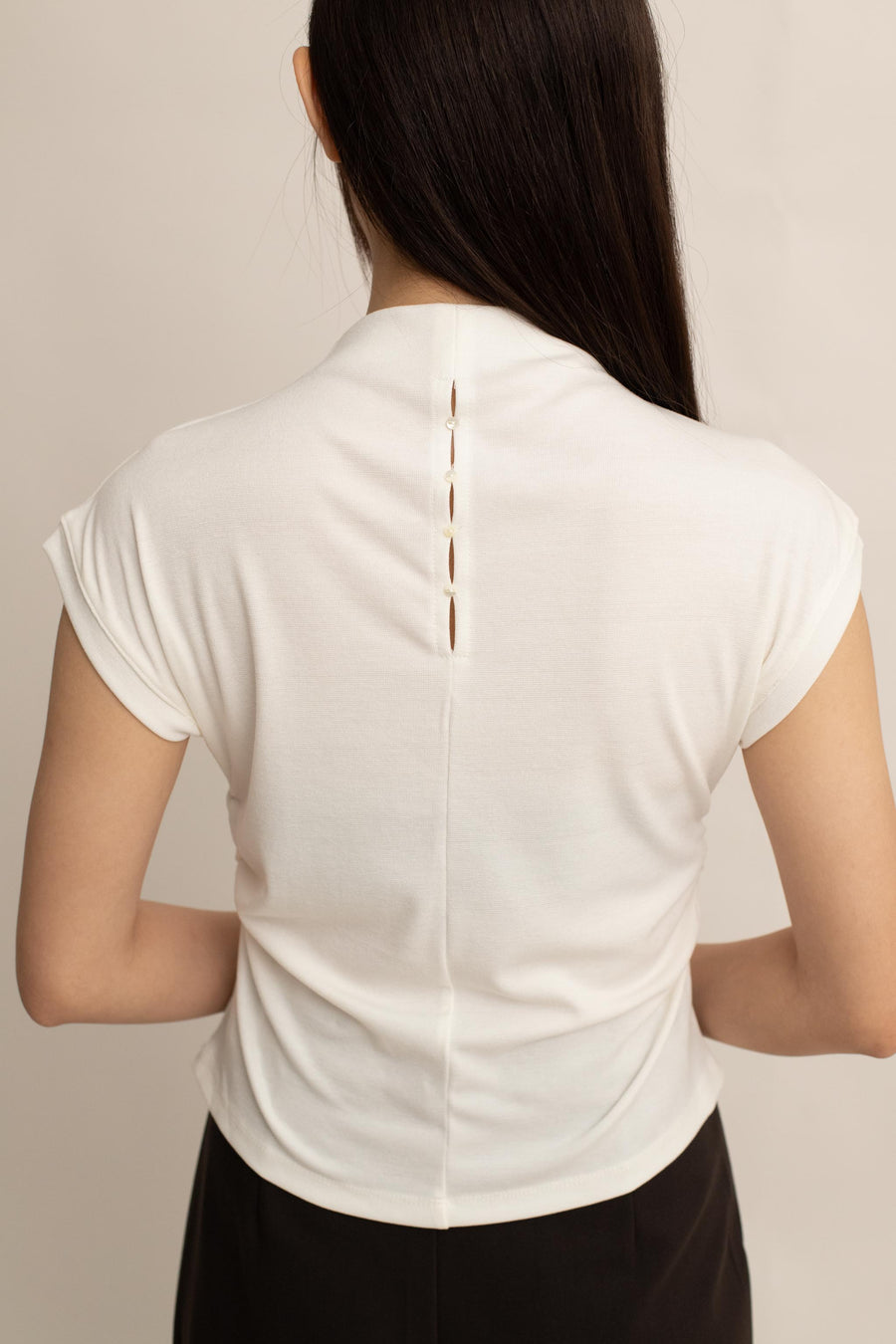 Ines High Neck Top