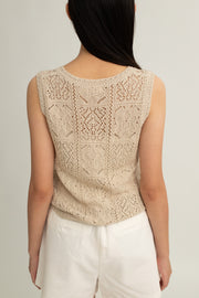 Iris Crochet Knit Top