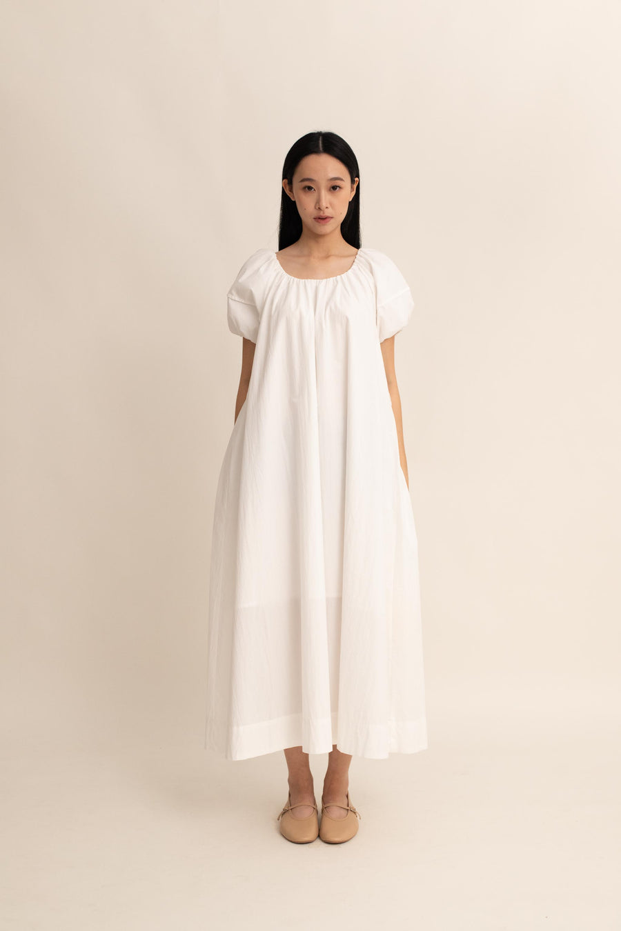 Issey Puff Sleeve Dress