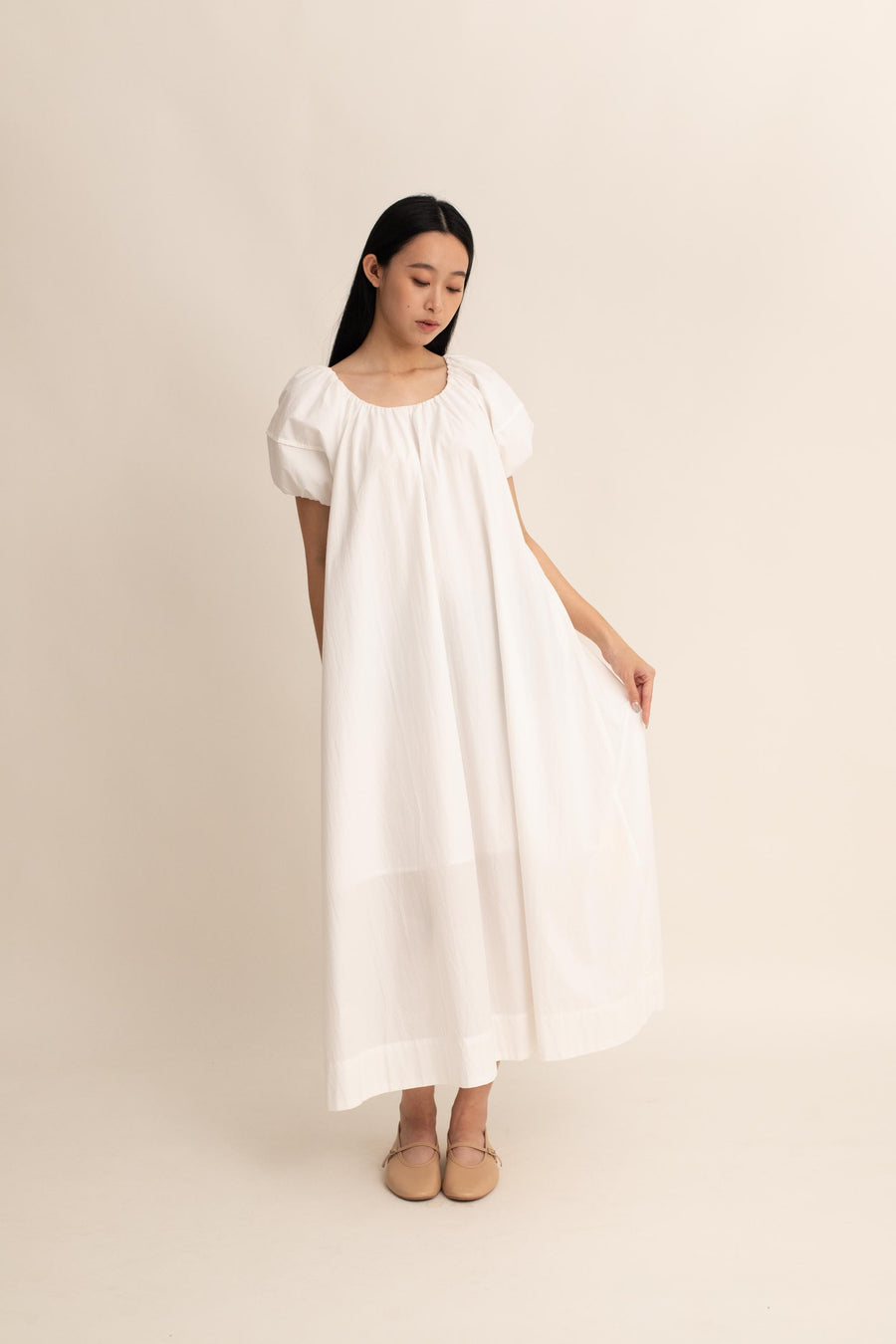 Issey Puff Sleeve Dress