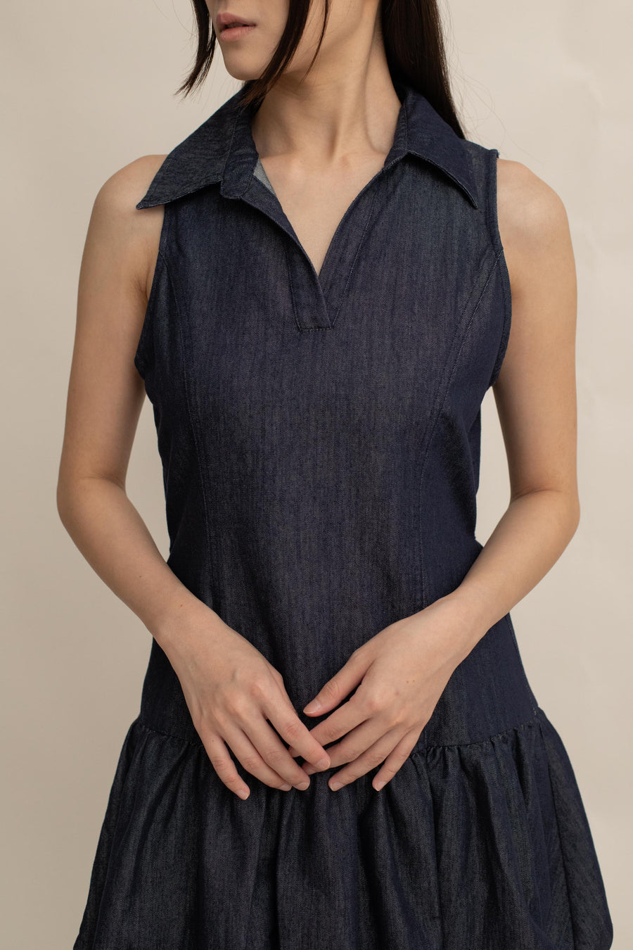 Jamie Collar Bubble Dress