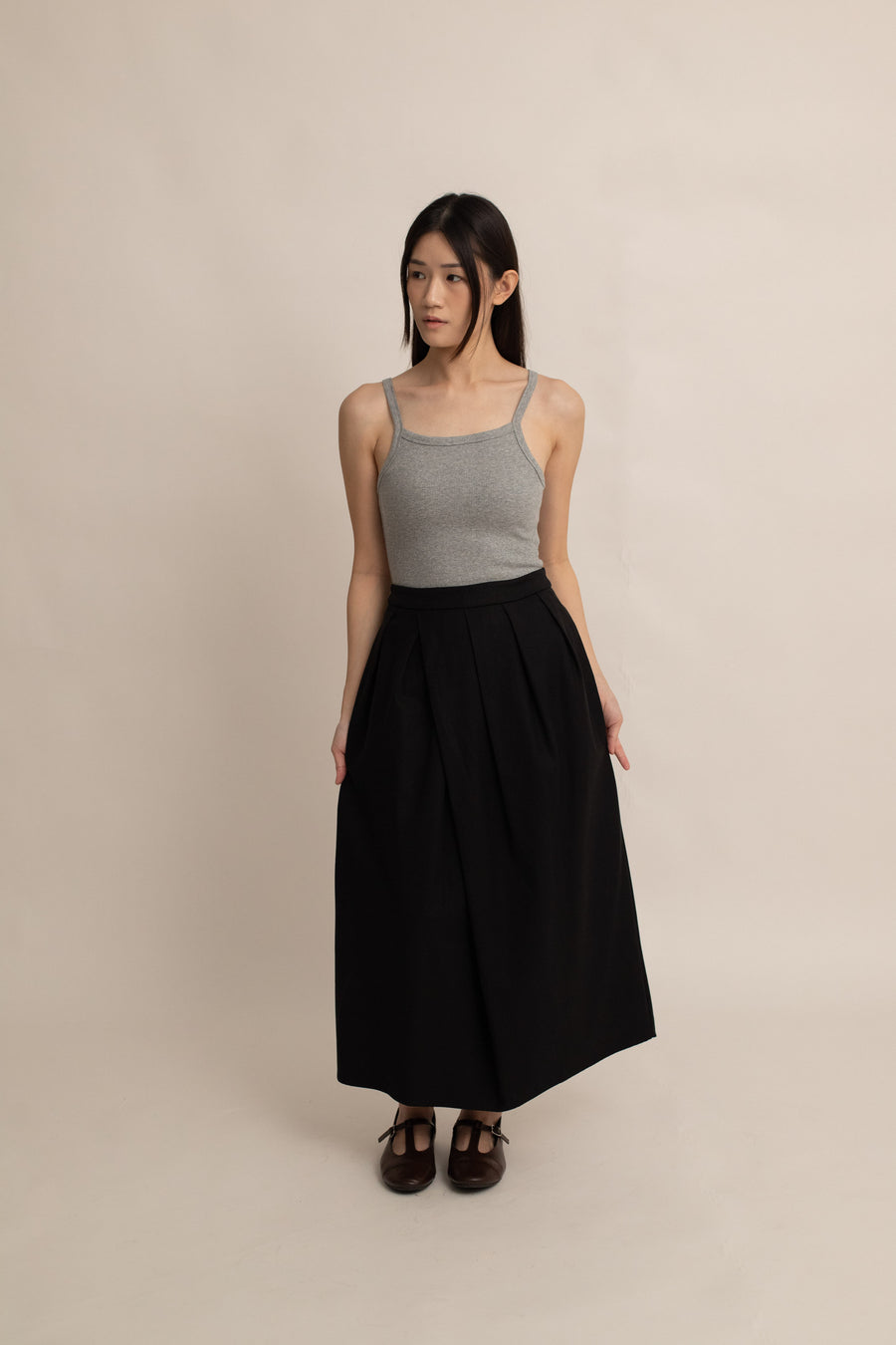 Jeraldine Pleated Skirt