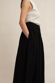 Kallie Textured Midi Skirt