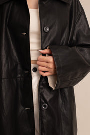 Kendra Reversible Leather Jacket