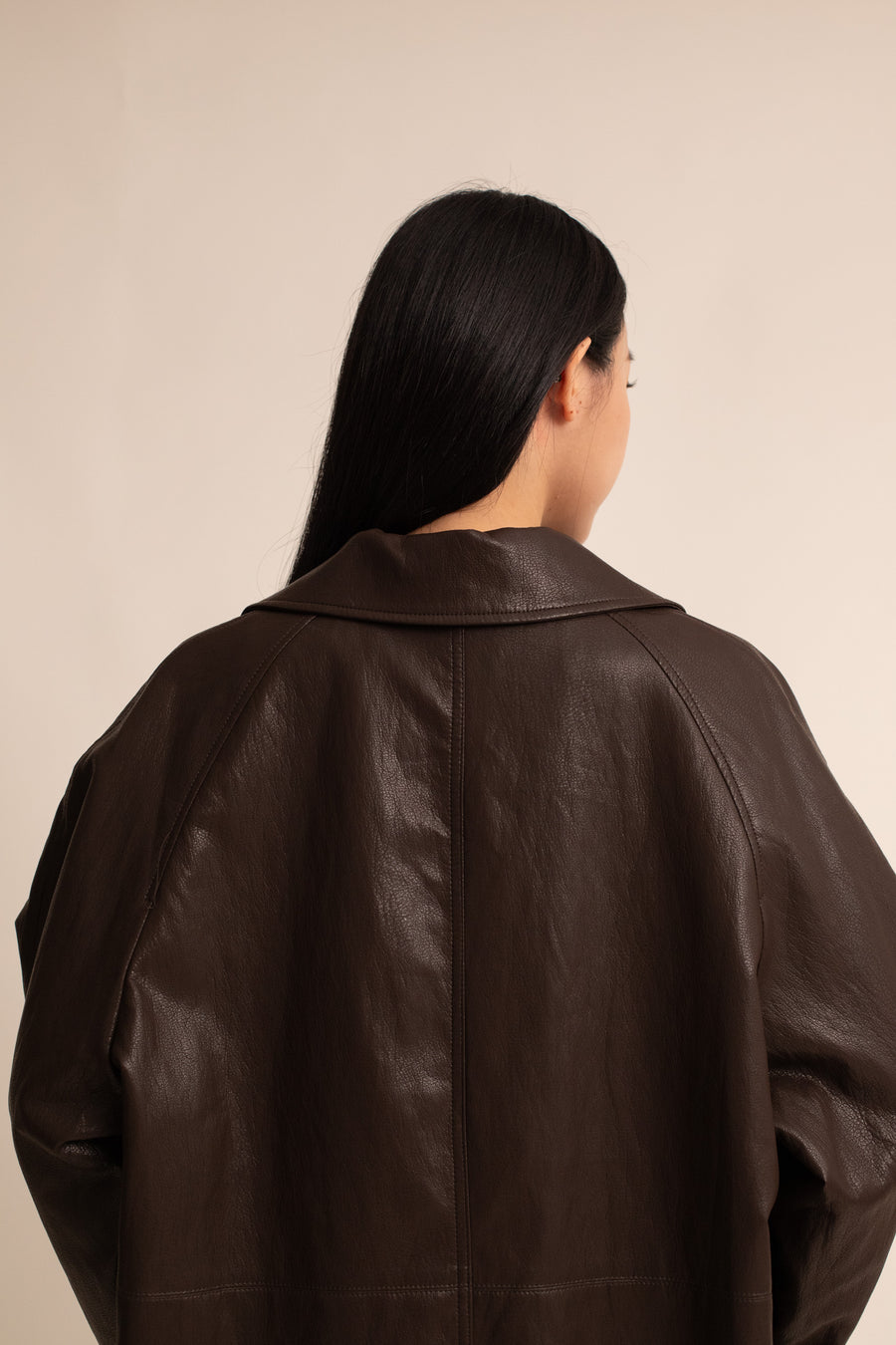 Kendra Reversible Leather Jacket