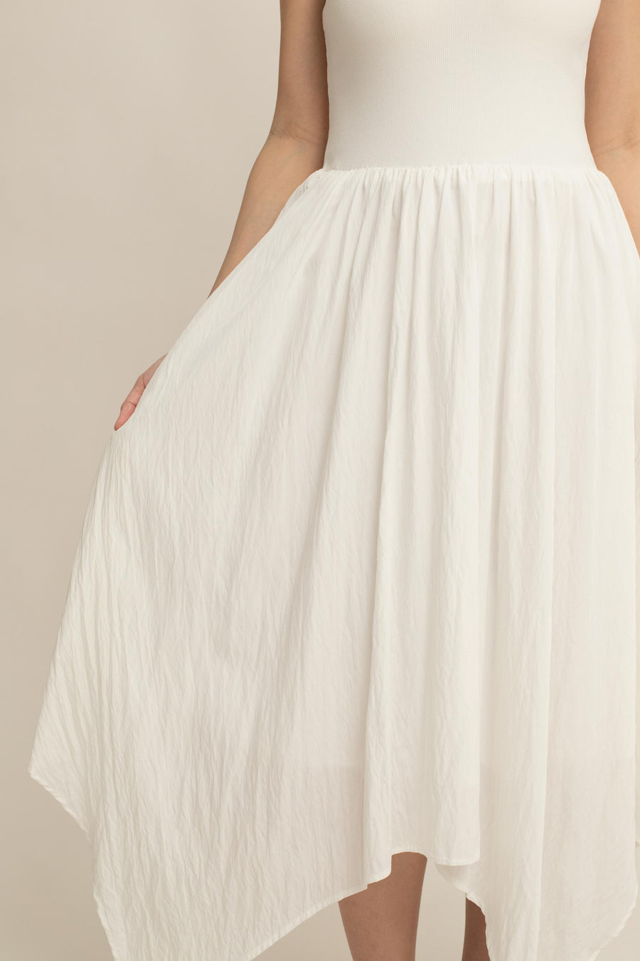 Kylie Asymmetric Hem Dress