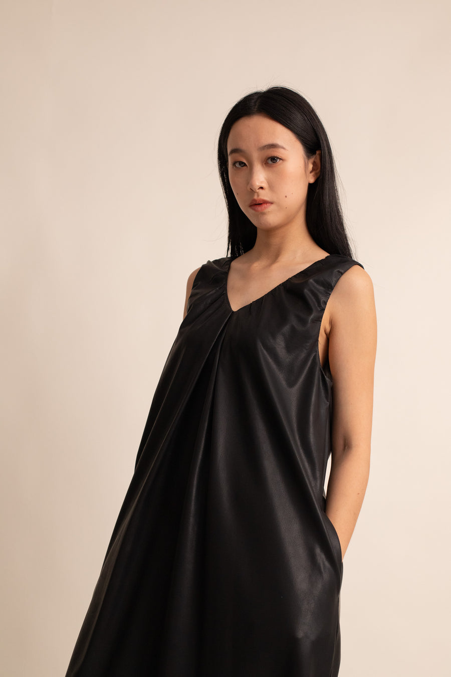 Kynn Leather Dress