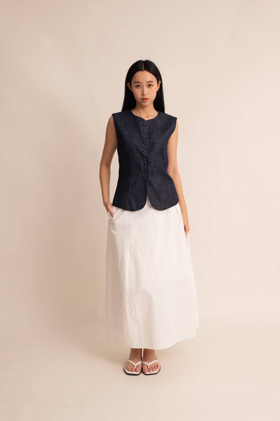 Leone Textured Vest