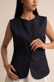 Leone Textured Vest