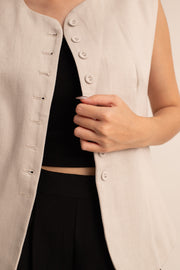 Leone Textured Vest