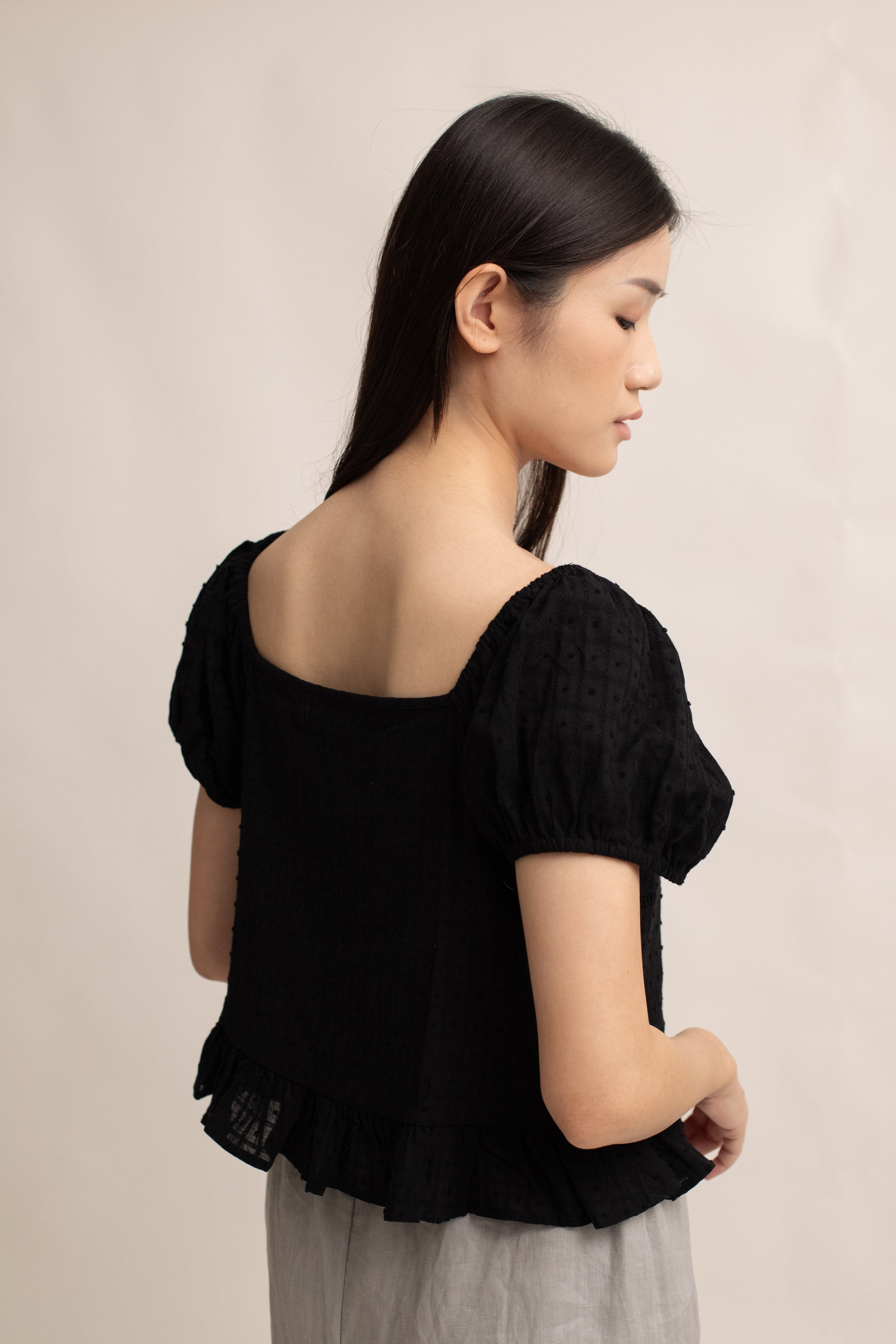 Lilia Puff Sleeve Top