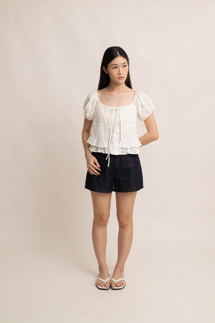 Lilia Puff Sleeve Top